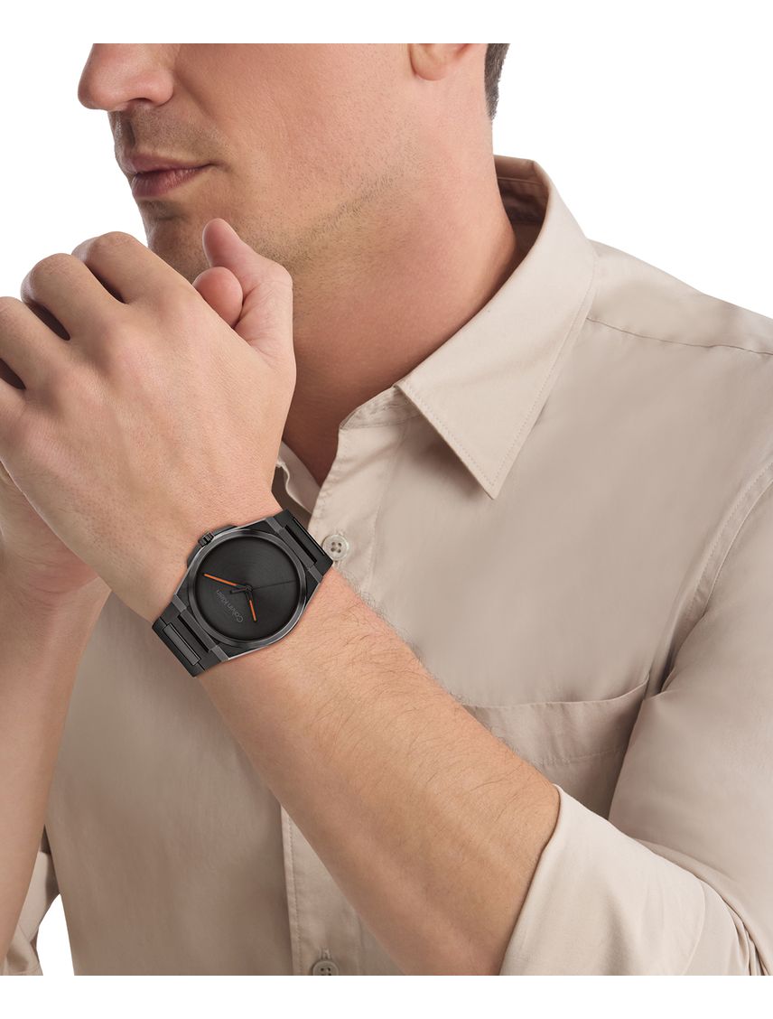 Reloj Negro Para Hombre Meta-Minimal
