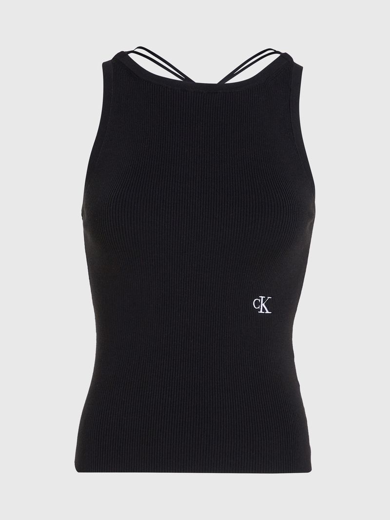 camiseta-negra-tejido-slim-de-canale-con-espalda-anudada