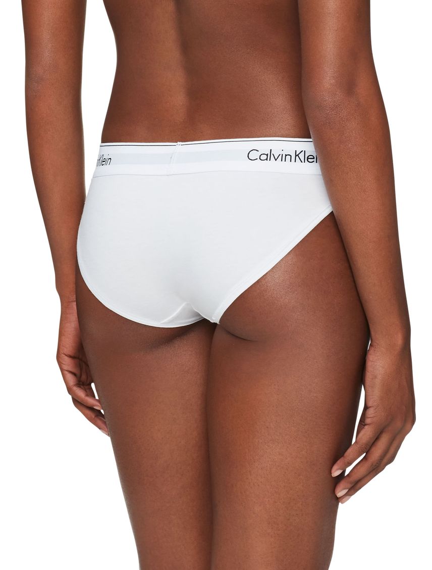 Panties clásico blanco para mujer en algodón