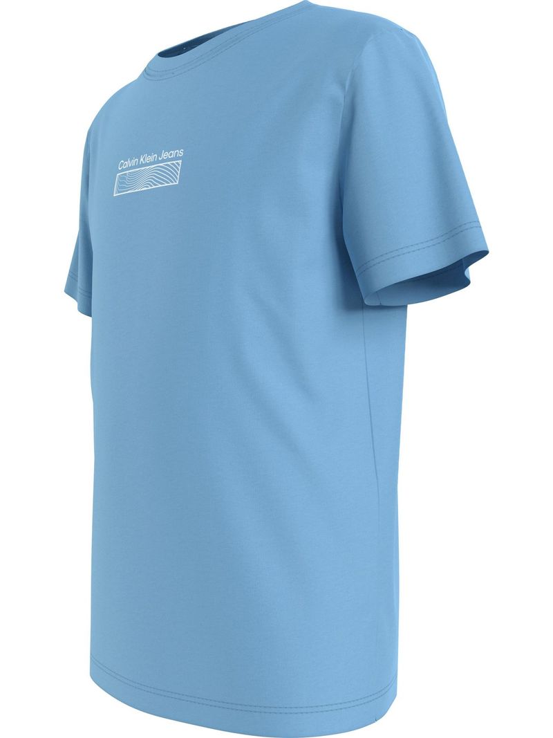 camiseta-azul-estampado-ondas-para-ninos