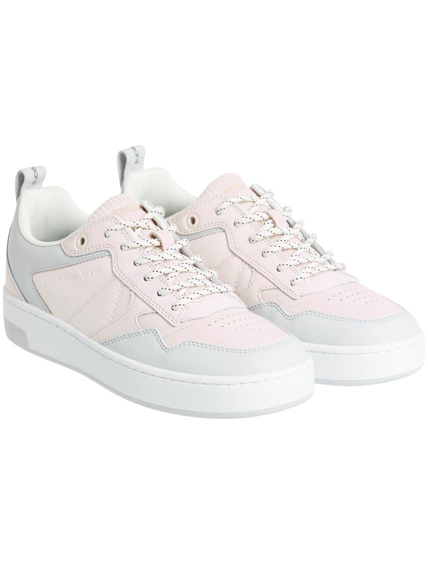Tenis Rosado Deportivas Con Logo Mujer Rosa Calvin Klein