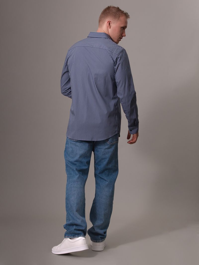 camisa-azul-elastica-rayas-popelina