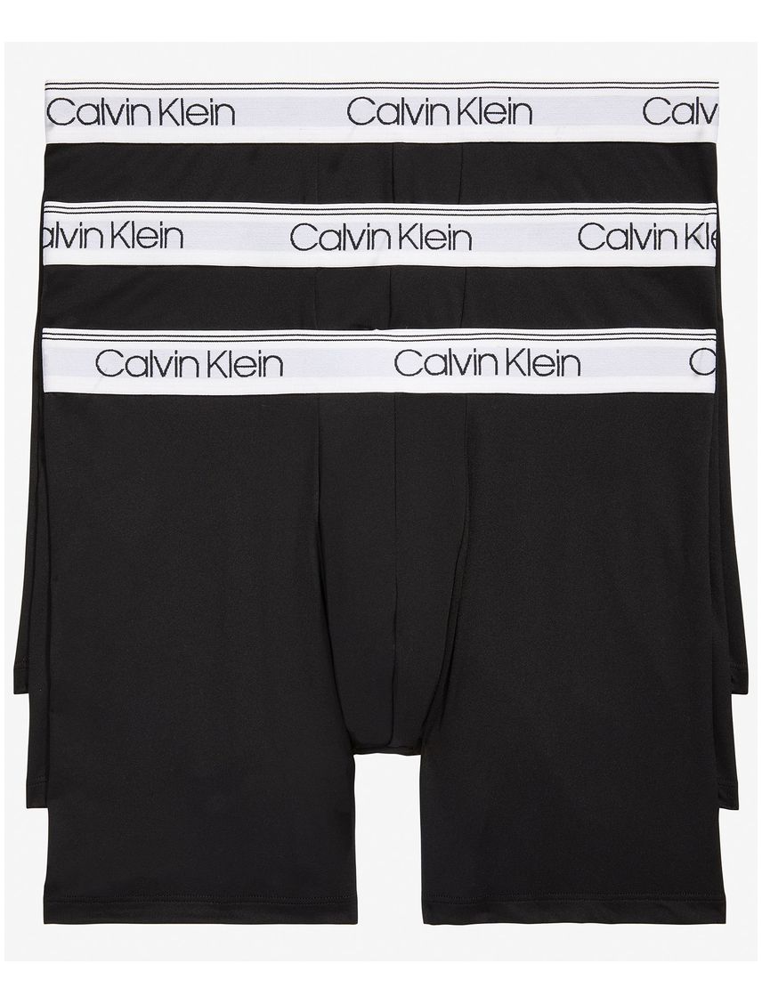 3 Pack de Boxer Negros Brief En Microfibra