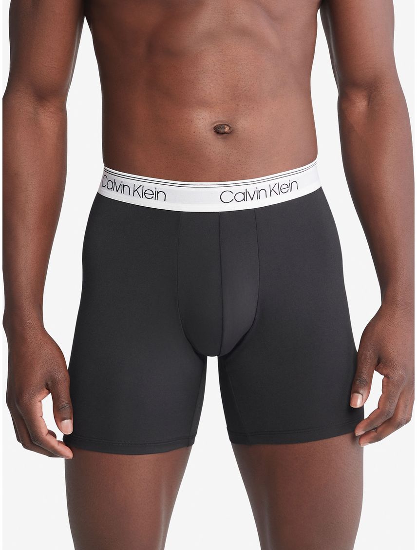 3 Pack de Boxer Negros Brief En Microfibra