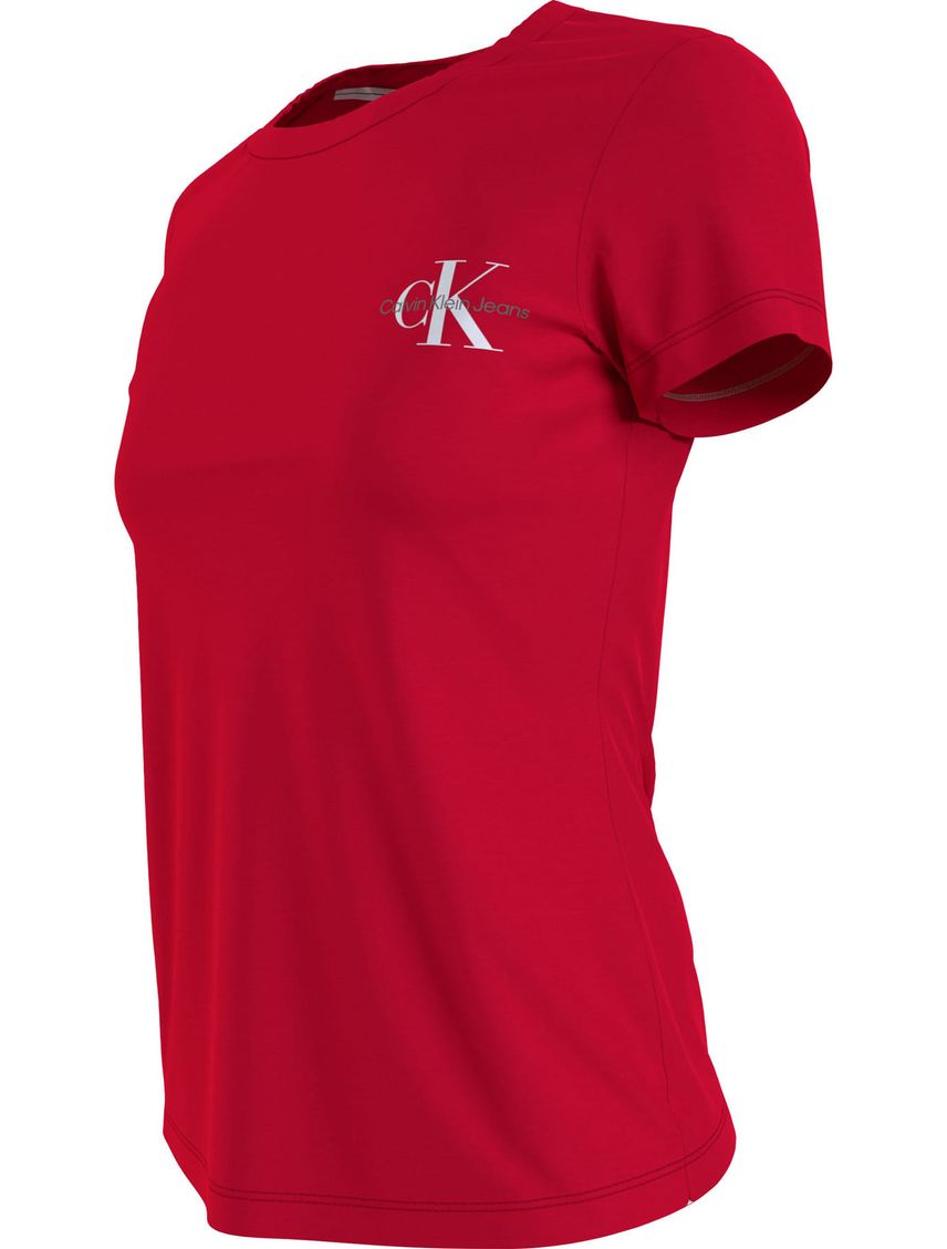 Pack Rojo De 2 Camiseta Corte Slim Y Diseño Mo