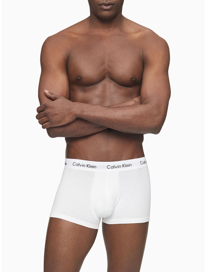 3 Pack Boxer Low Rise Trunk En Algodón Para Hombre