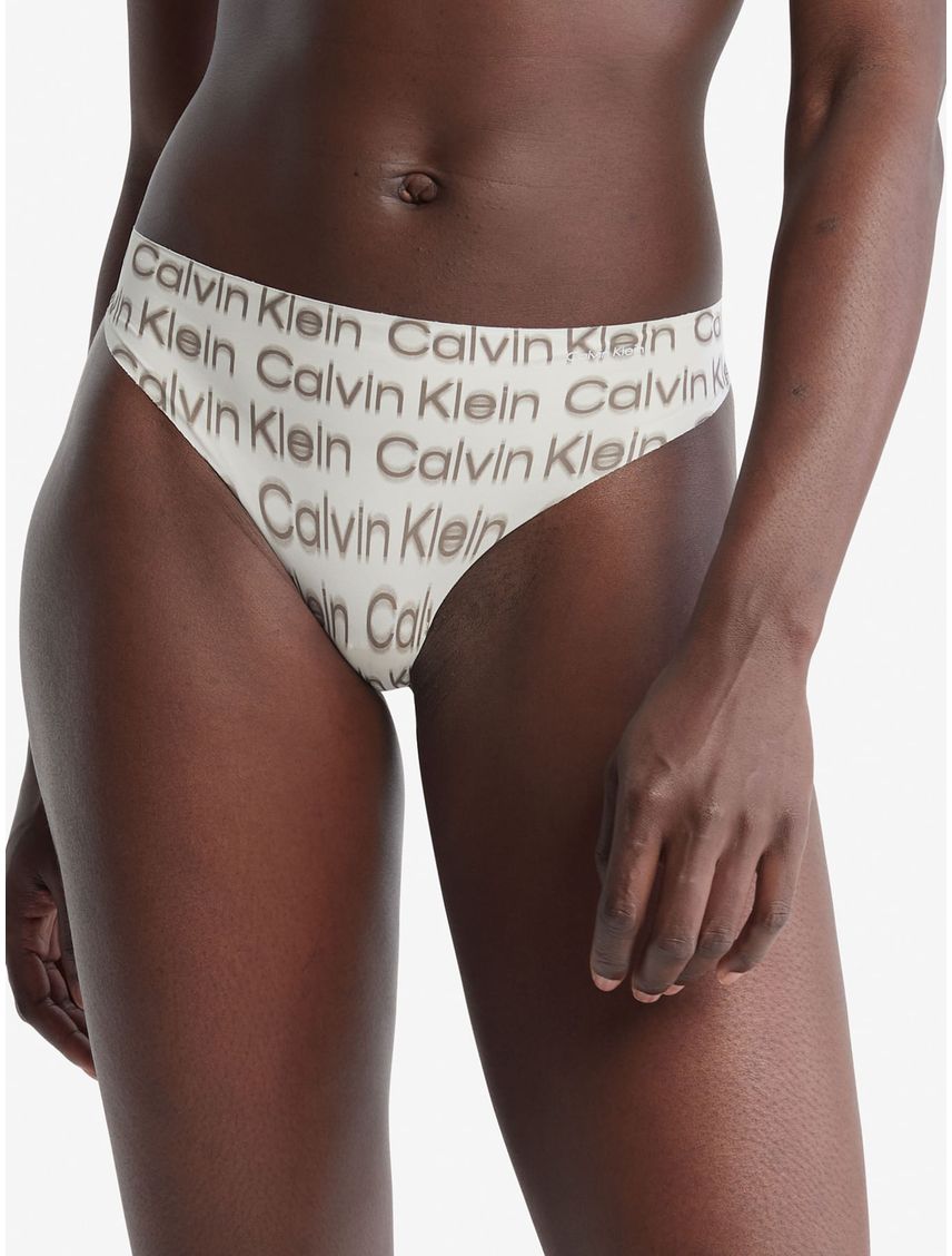 Tanga Multicolor Con Estampado Mujer Calvin Klein