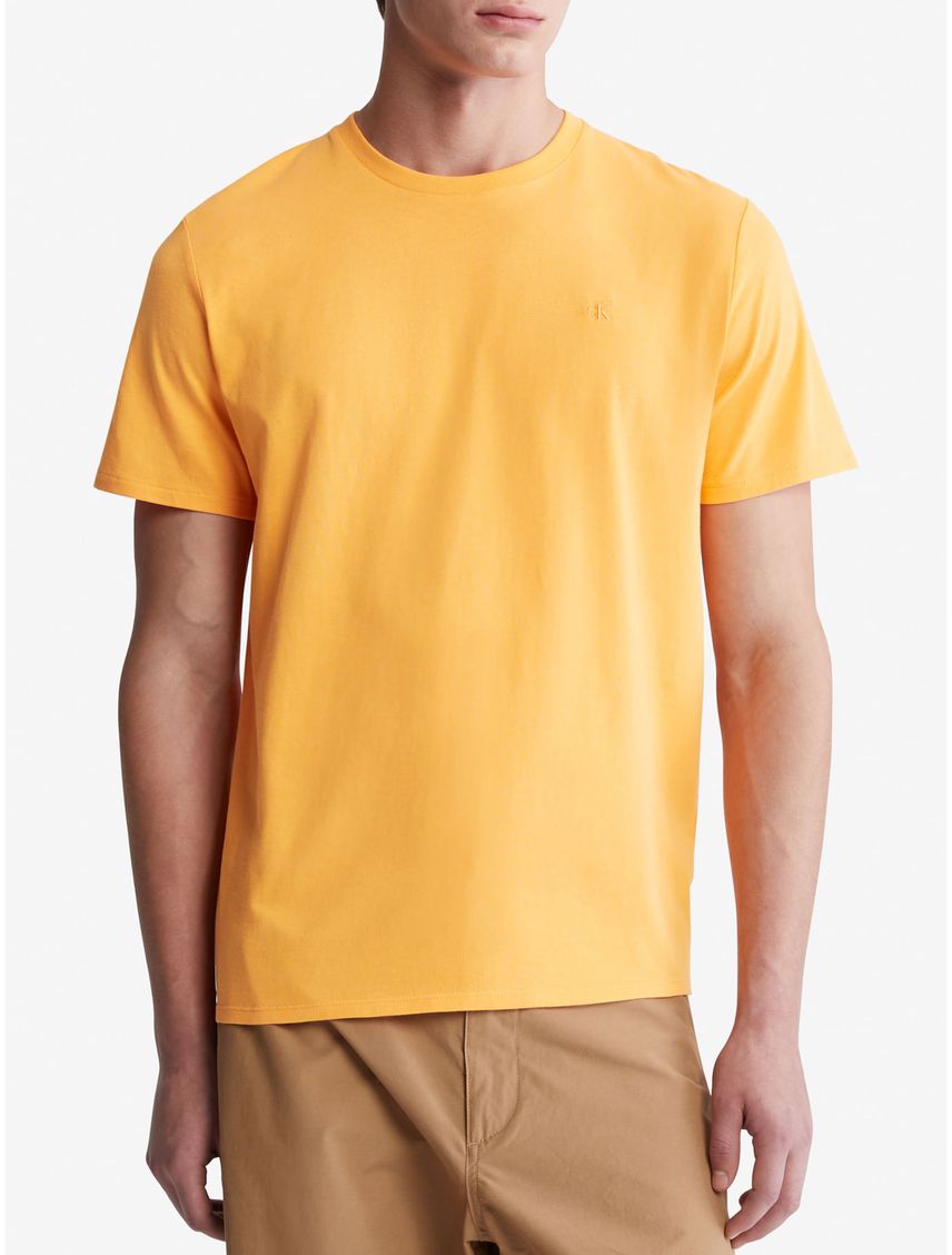 Camiseta Naranja Con Logo