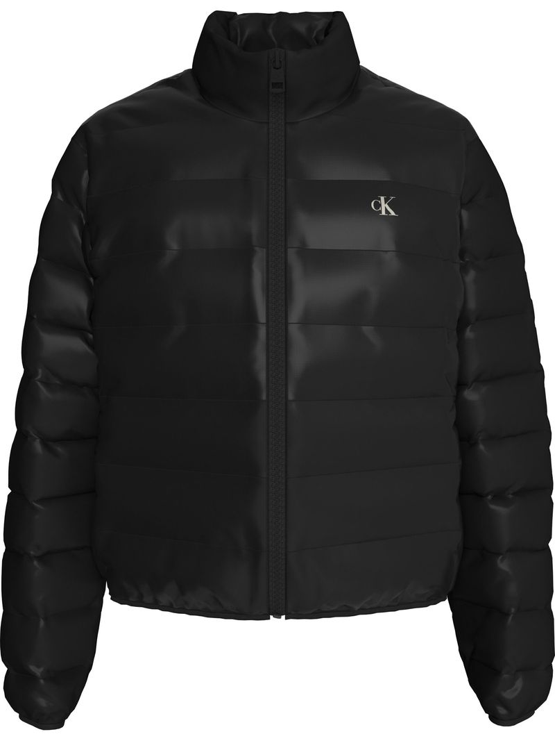 chaqueta-negra-acolchada-plumon-brillo-ultraligero