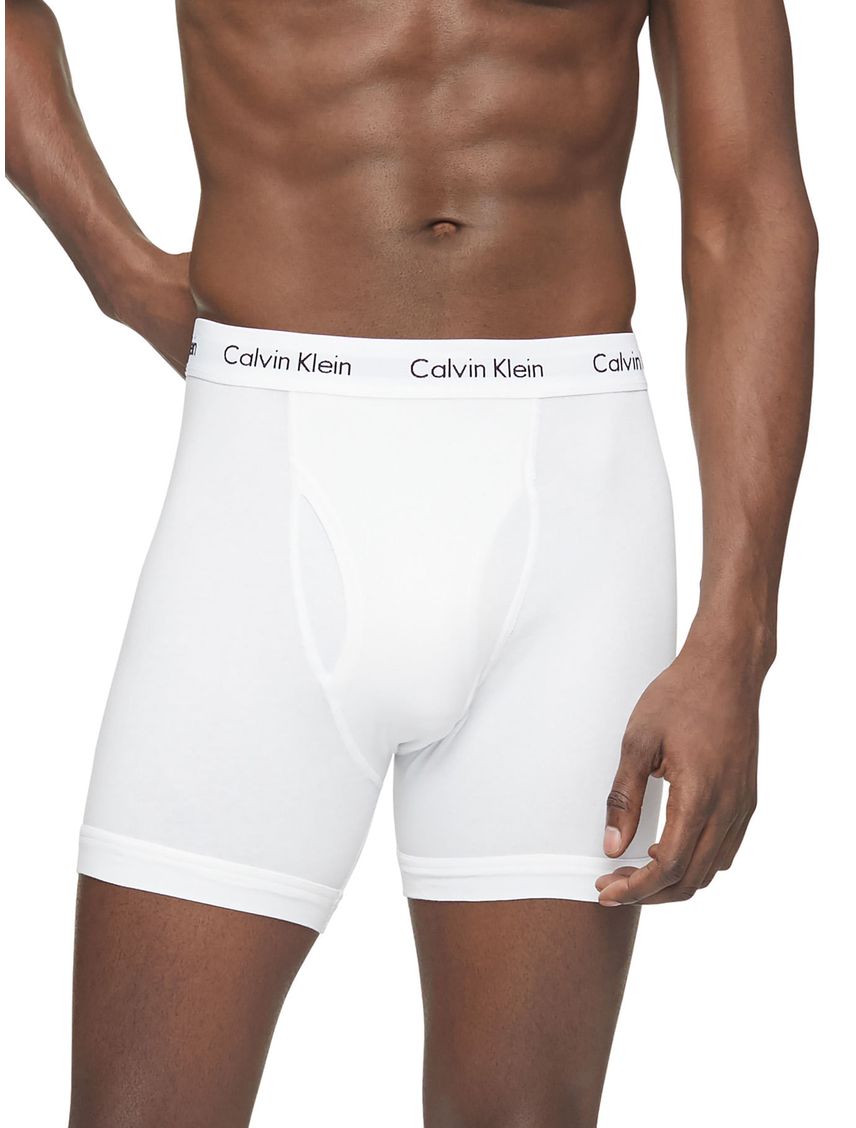 3 Pack de Boxer Blancos En Algodón Para Hombre
