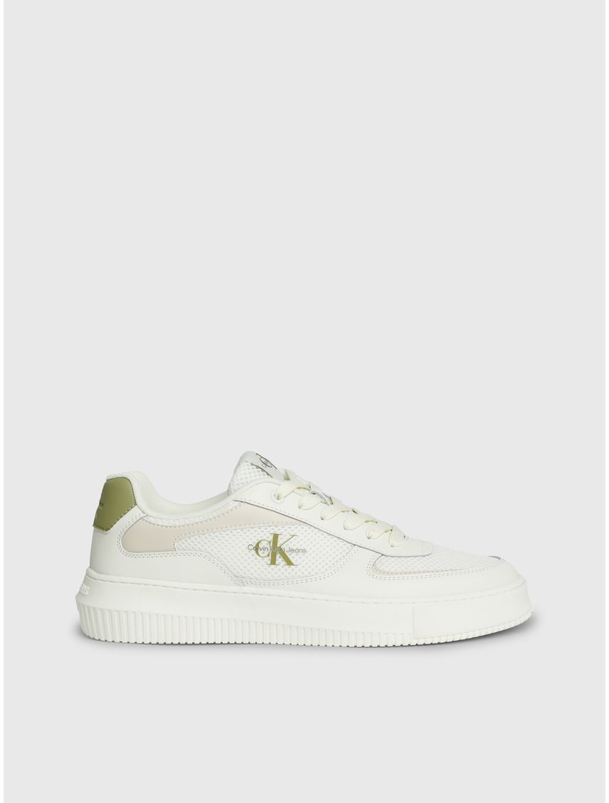 Tenis blanco blanco chunky cupsole