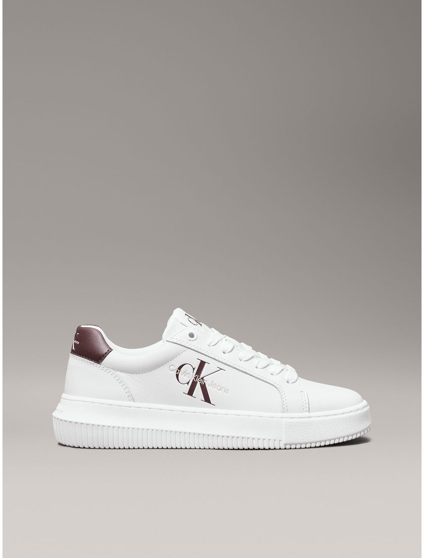 Tenis blanco chunky cupsole laceup