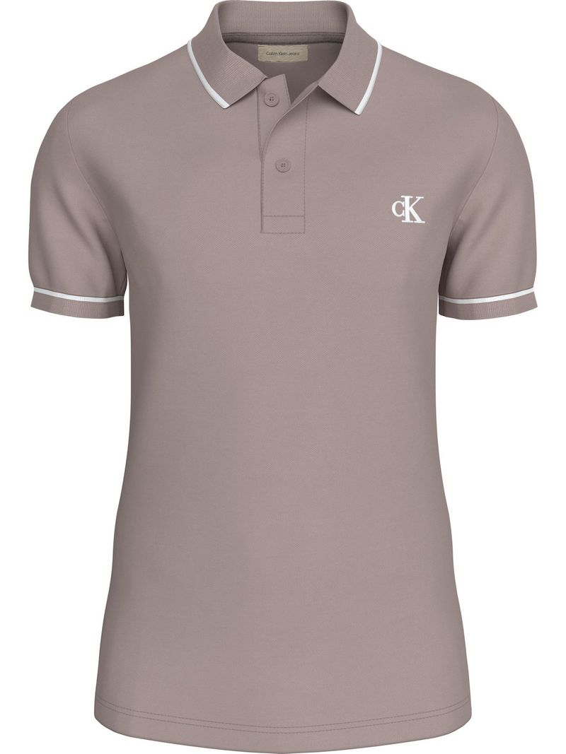 polo-rosado-slim-ribete-en-contraste