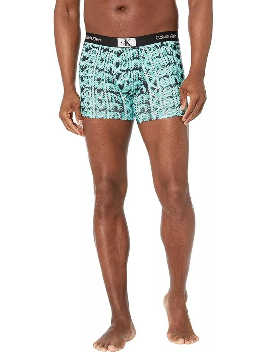 Bóxer Brief Verde En Microfibra Para Hombre