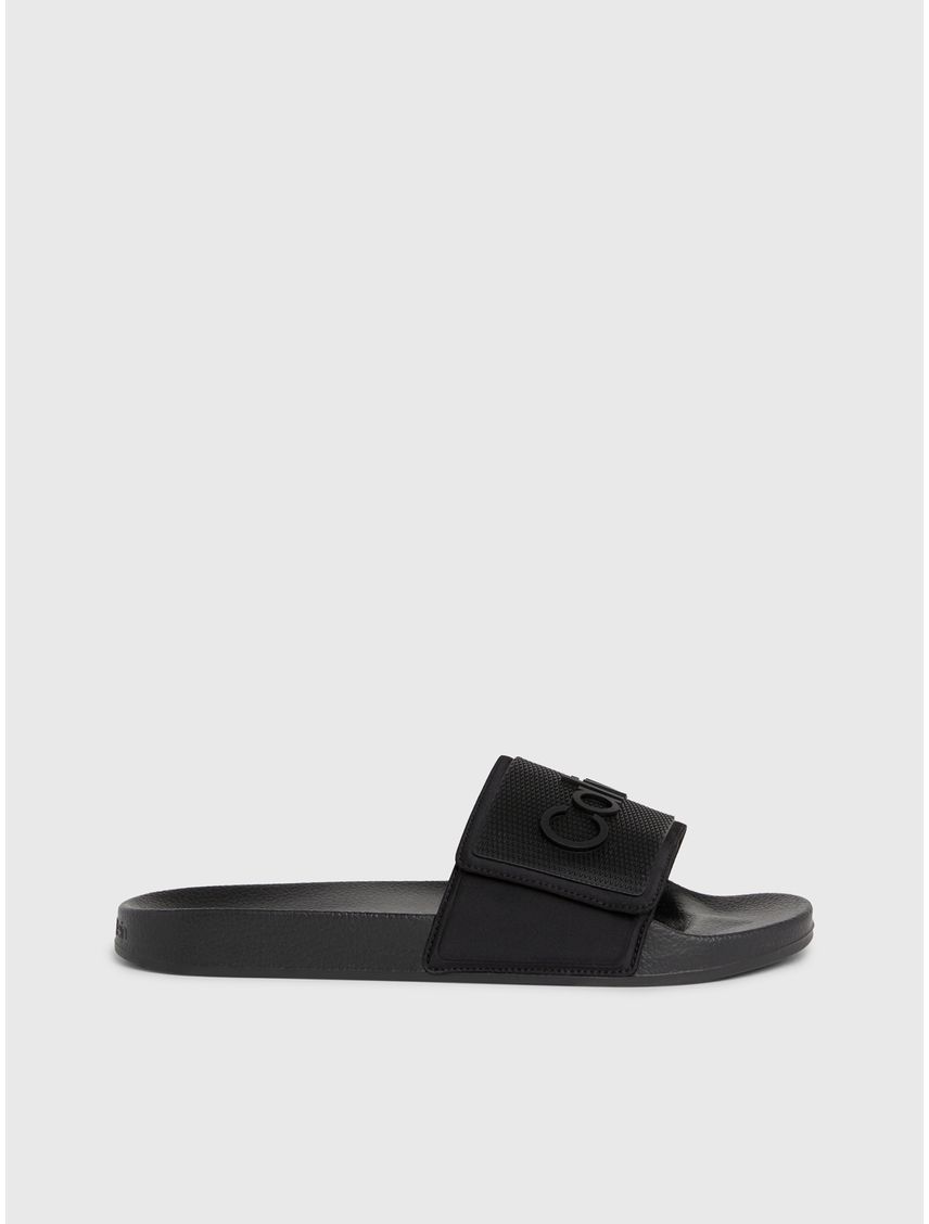 Sanalias negro con velcro