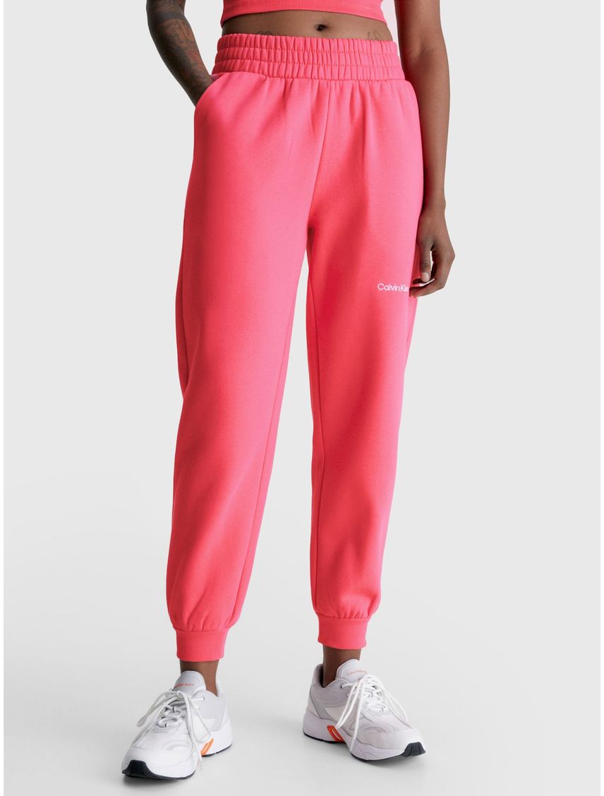 Pantalón Deportivo Relaxed Calvin Klein Mujer Rosado