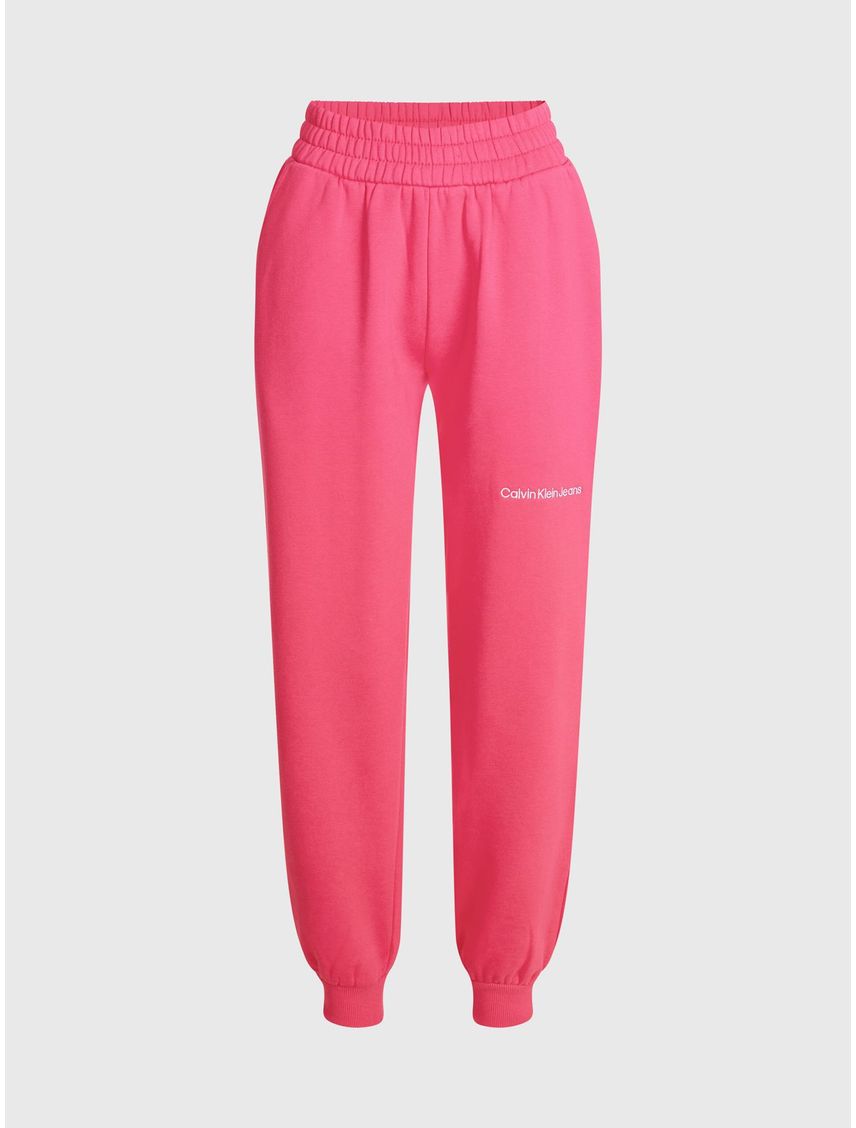 Pantalón Deportivo Relaxed Calvin Klein Mujer Rosado