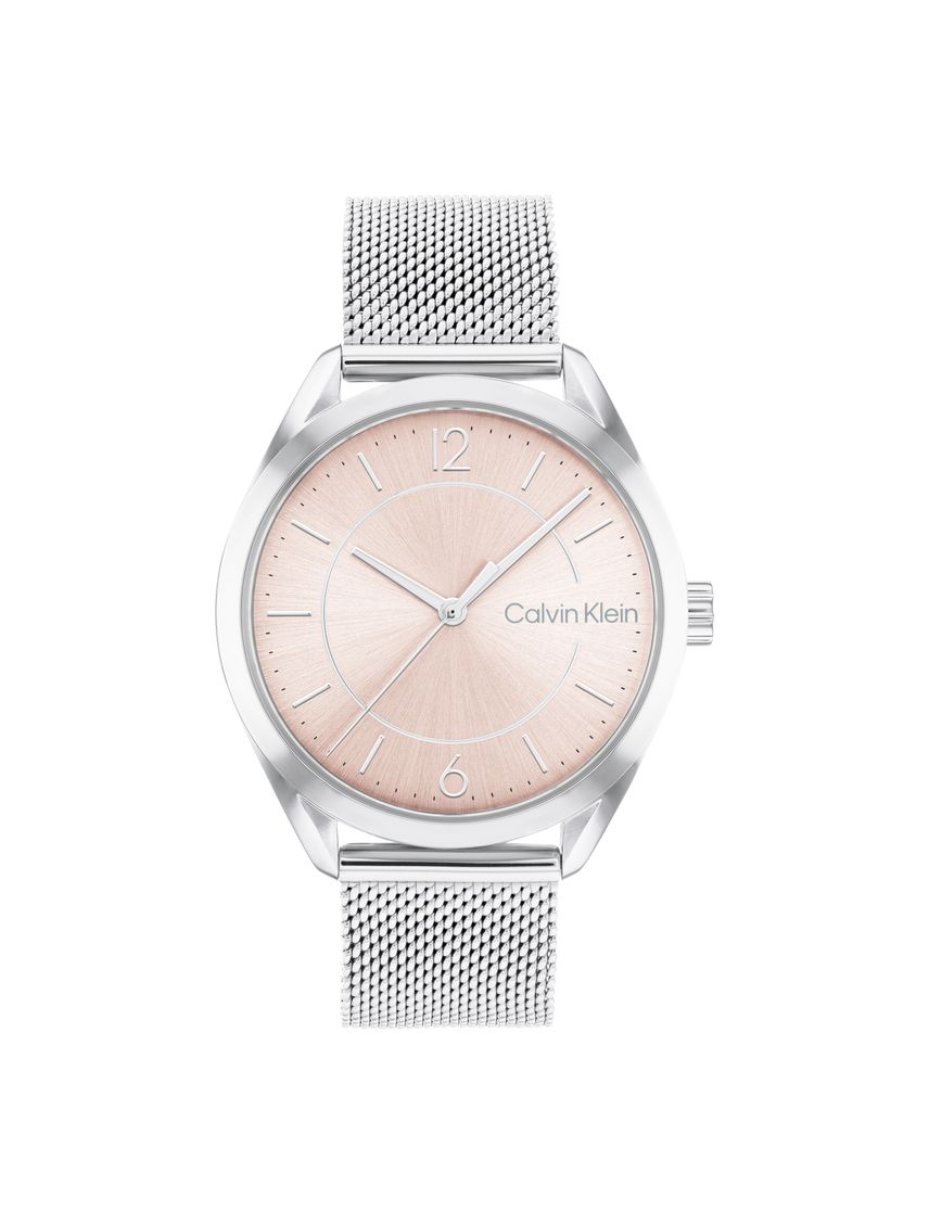 Reloj Plateado Calvin Klein para mujer