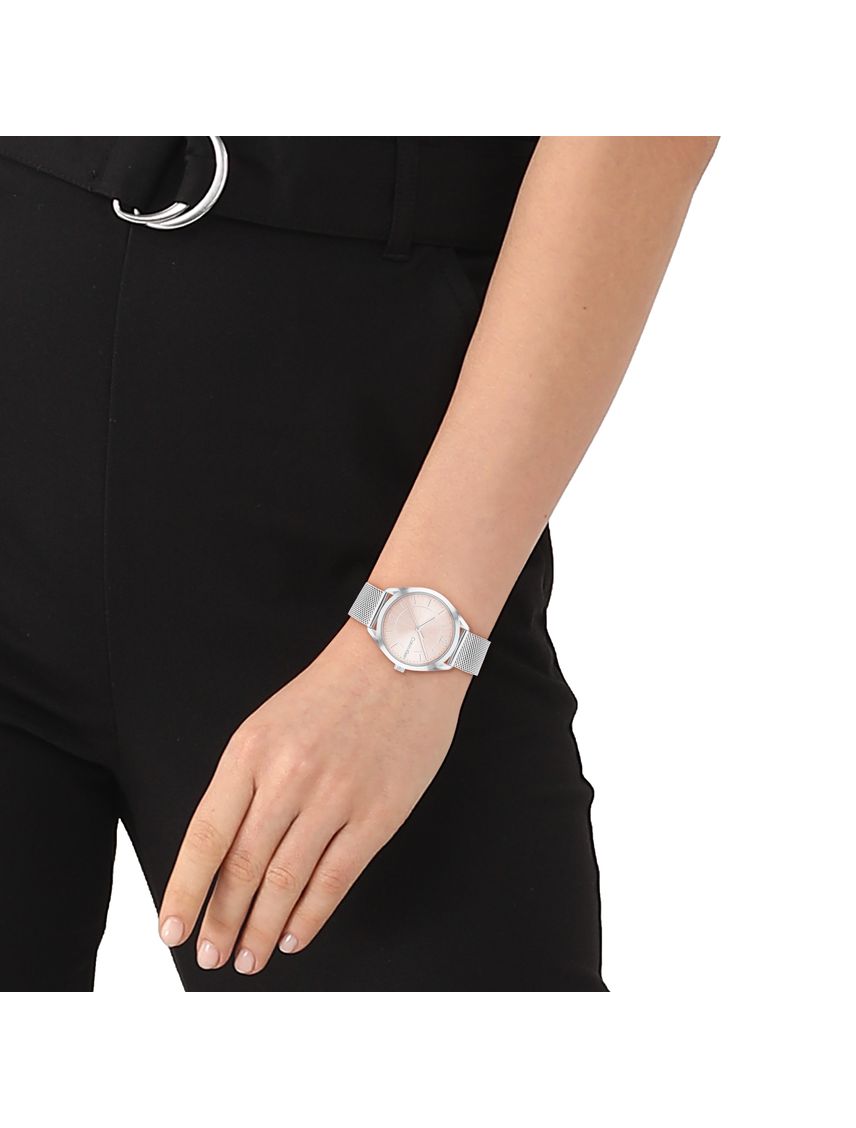 Reloj Plateado Calvin Klein para mujer
