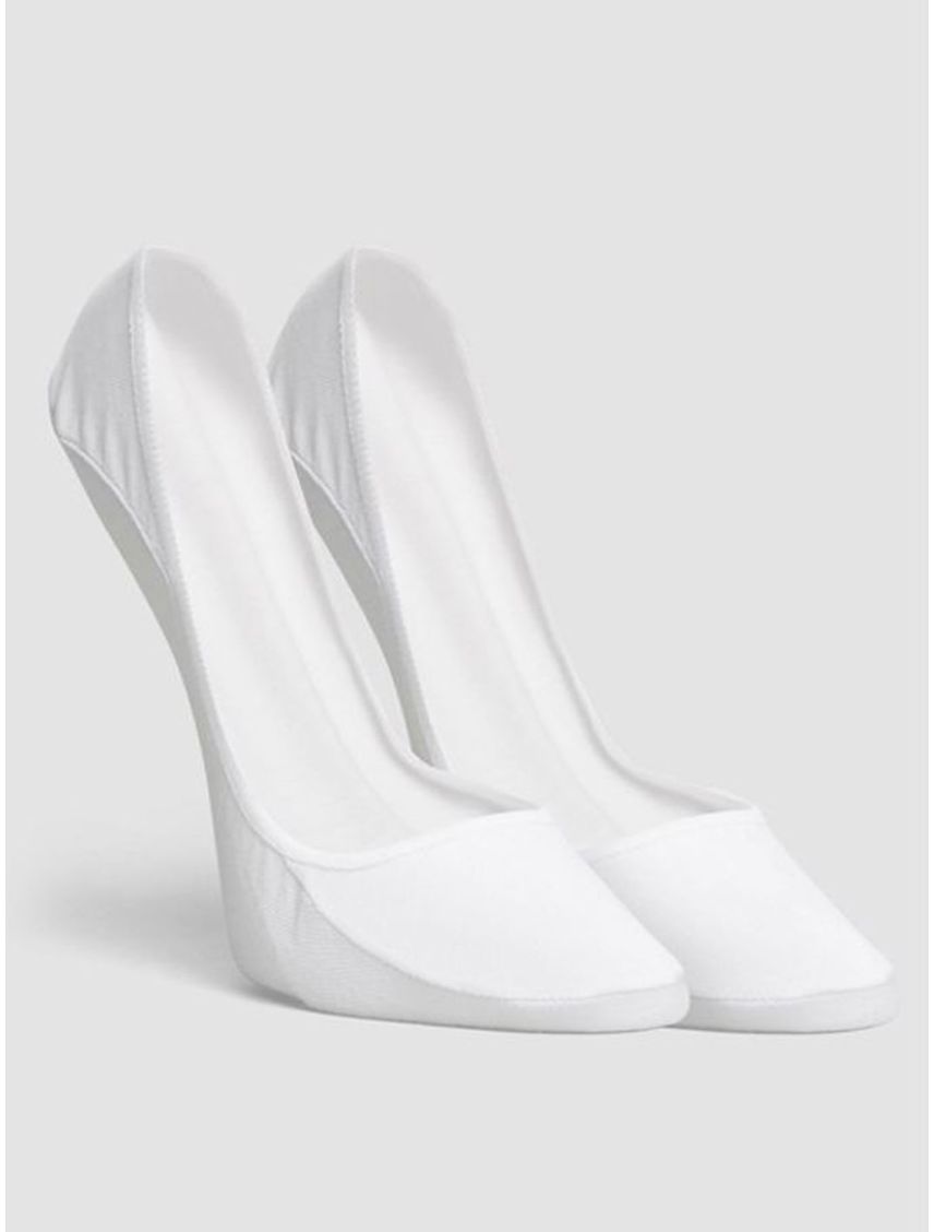 Medias 2 Piezas Mujer Blanco Calvin Klein