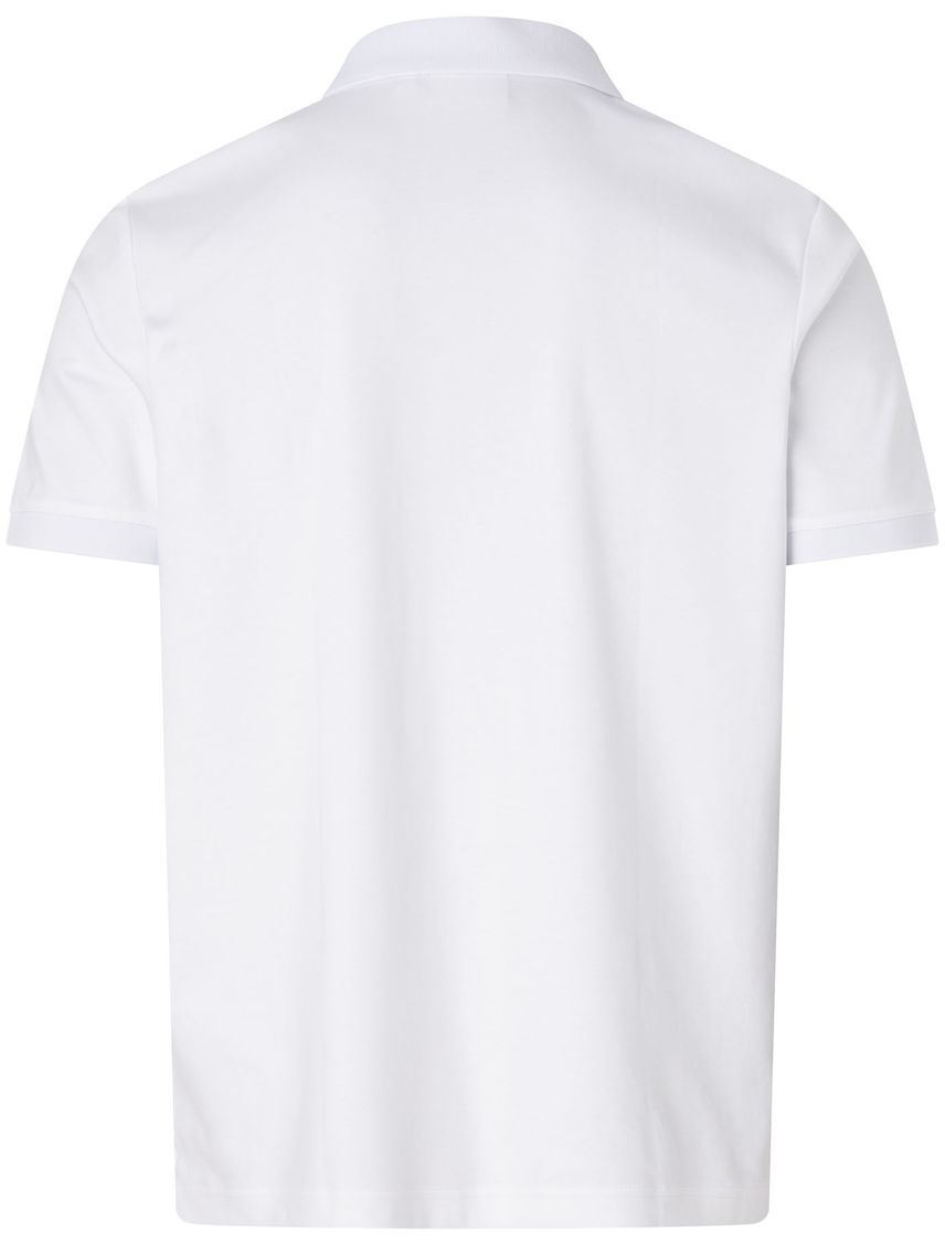 Polo Blanca Con Cierre Para Hombre