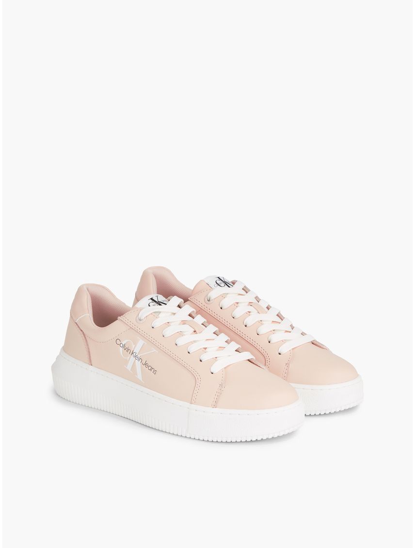 Tenis rosado rosado chunky cupsole laceup