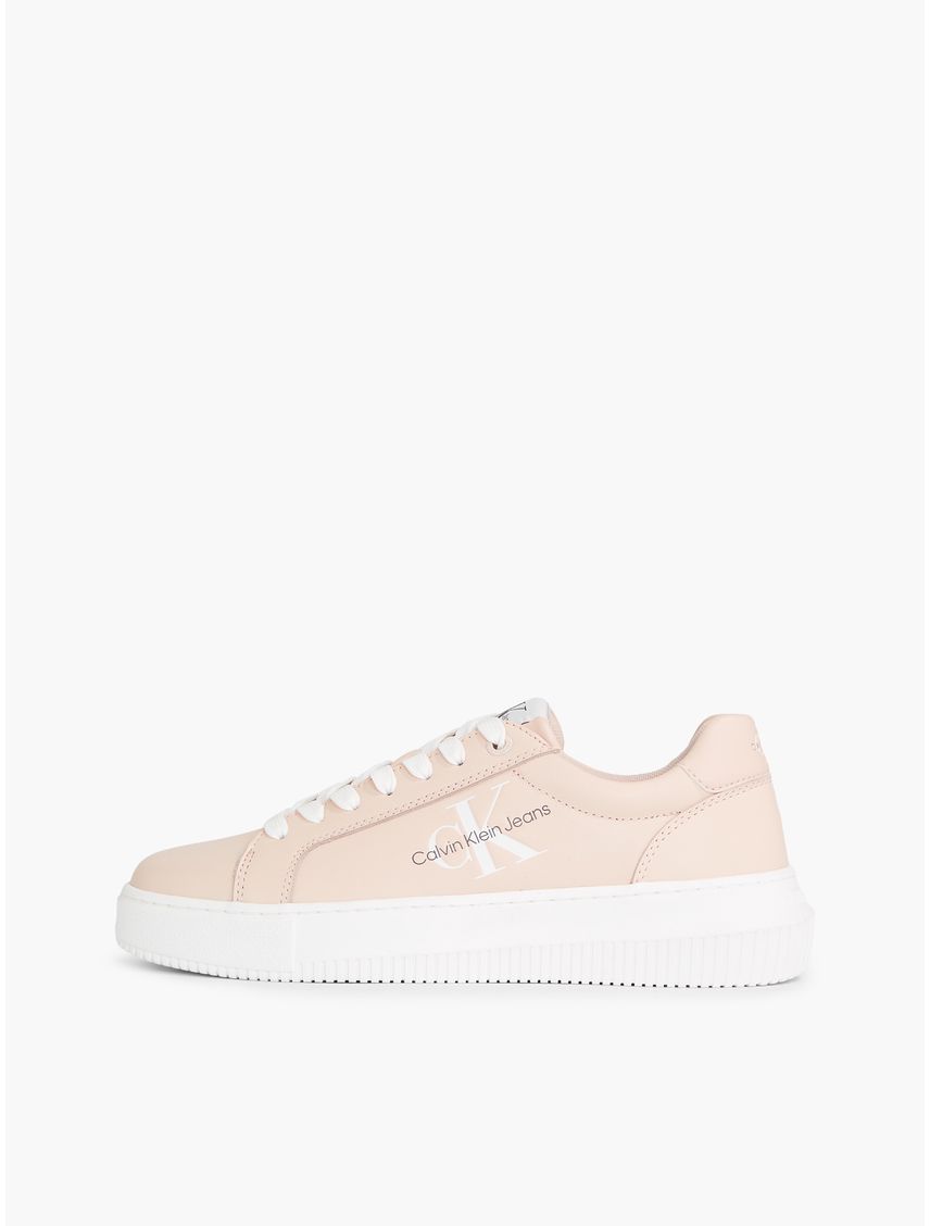 Tenis rosado rosado chunky cupsole laceup