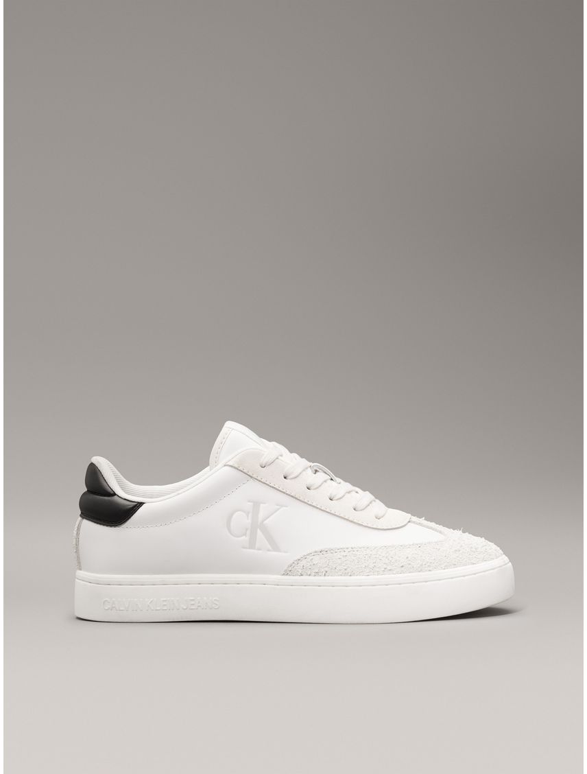 Tenis multicolor classic cupsole de cuero