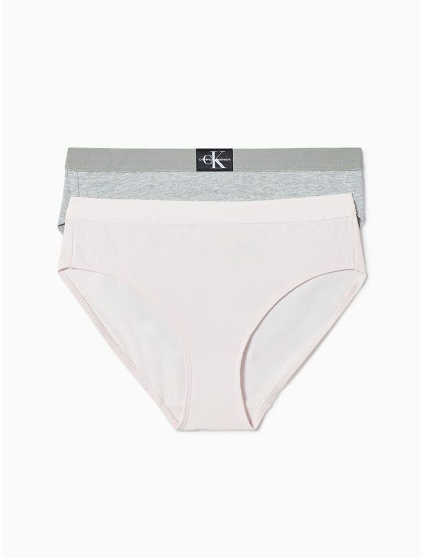 Panties Niña Algodón 2 Piezas Bikini Calvin Klein Rosado