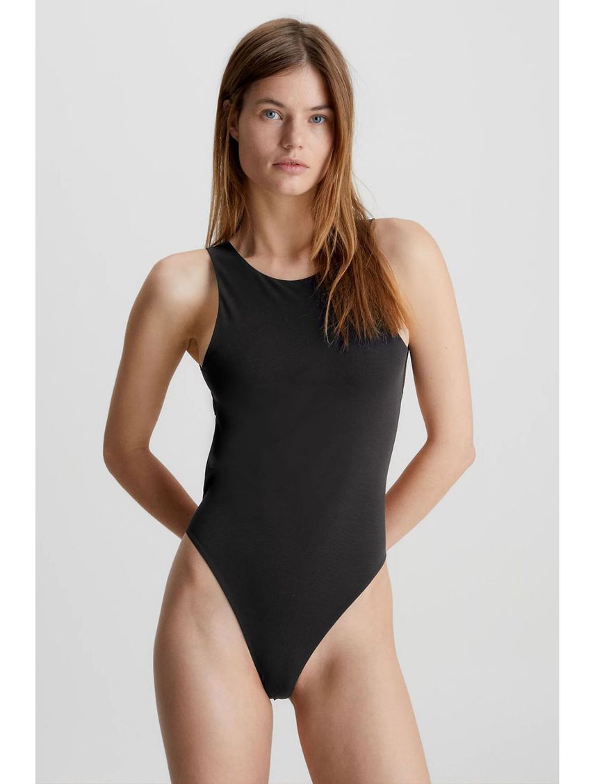 Body Sin Mangas Mujer Negro Calvin Klein