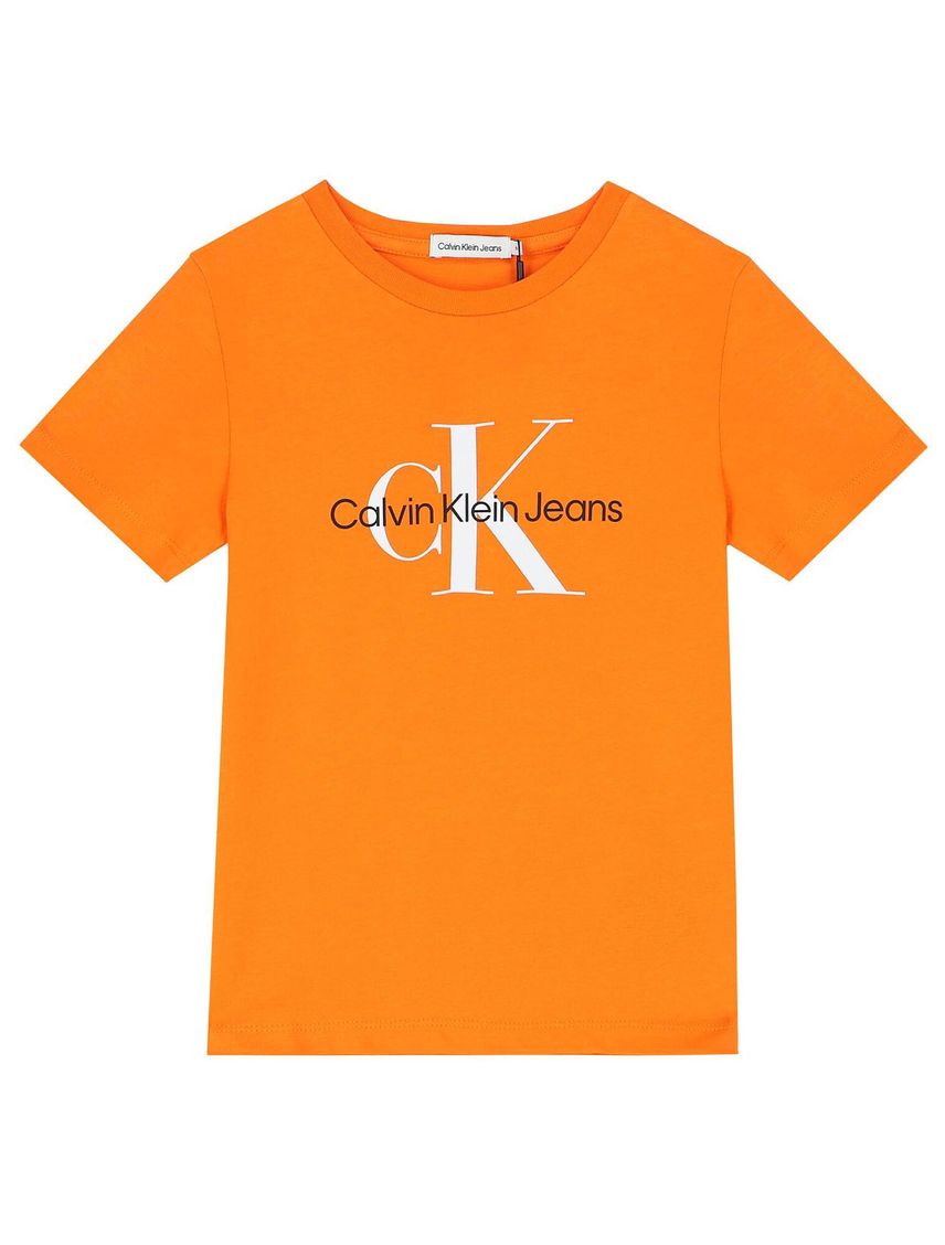 Camiseta De Algodón Con Logo