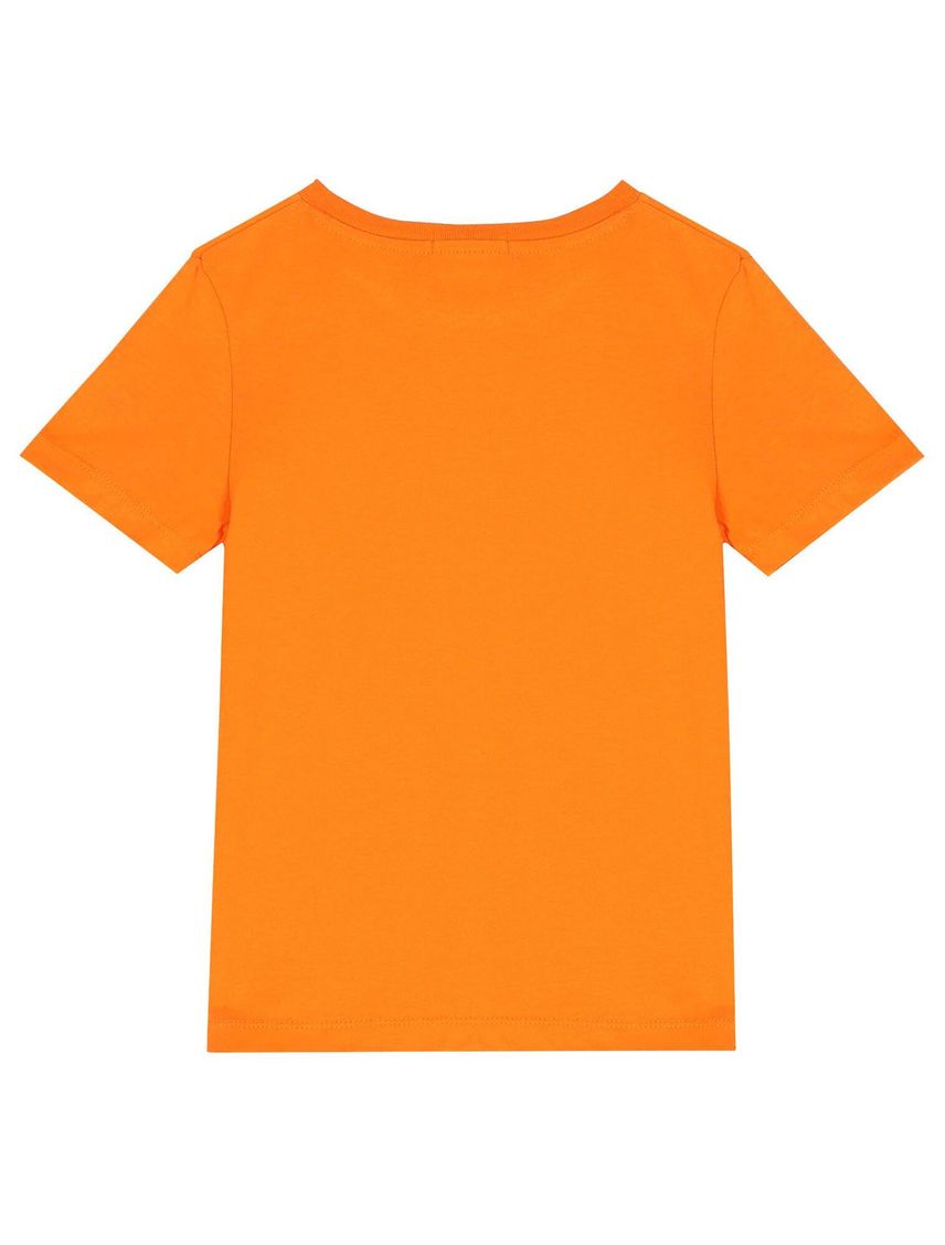 Camiseta De Algodón Con Logo