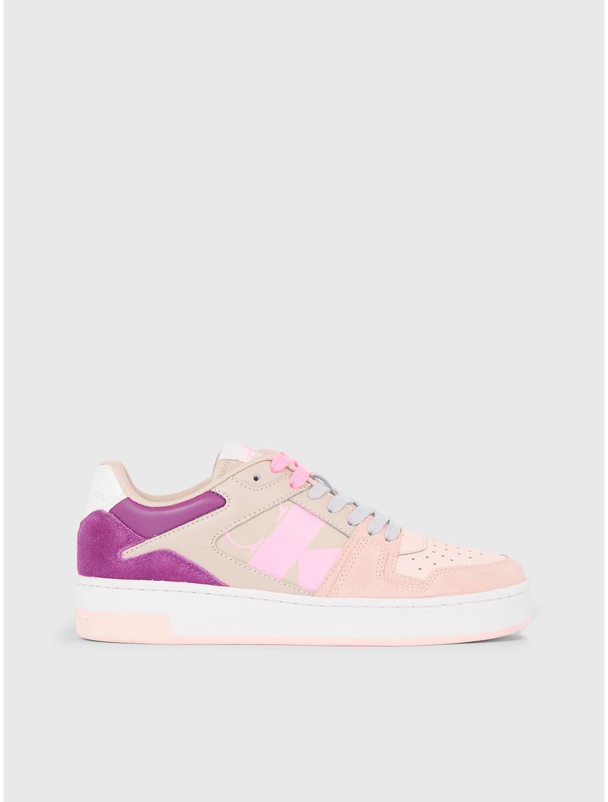 Tenis rosado basket de ante