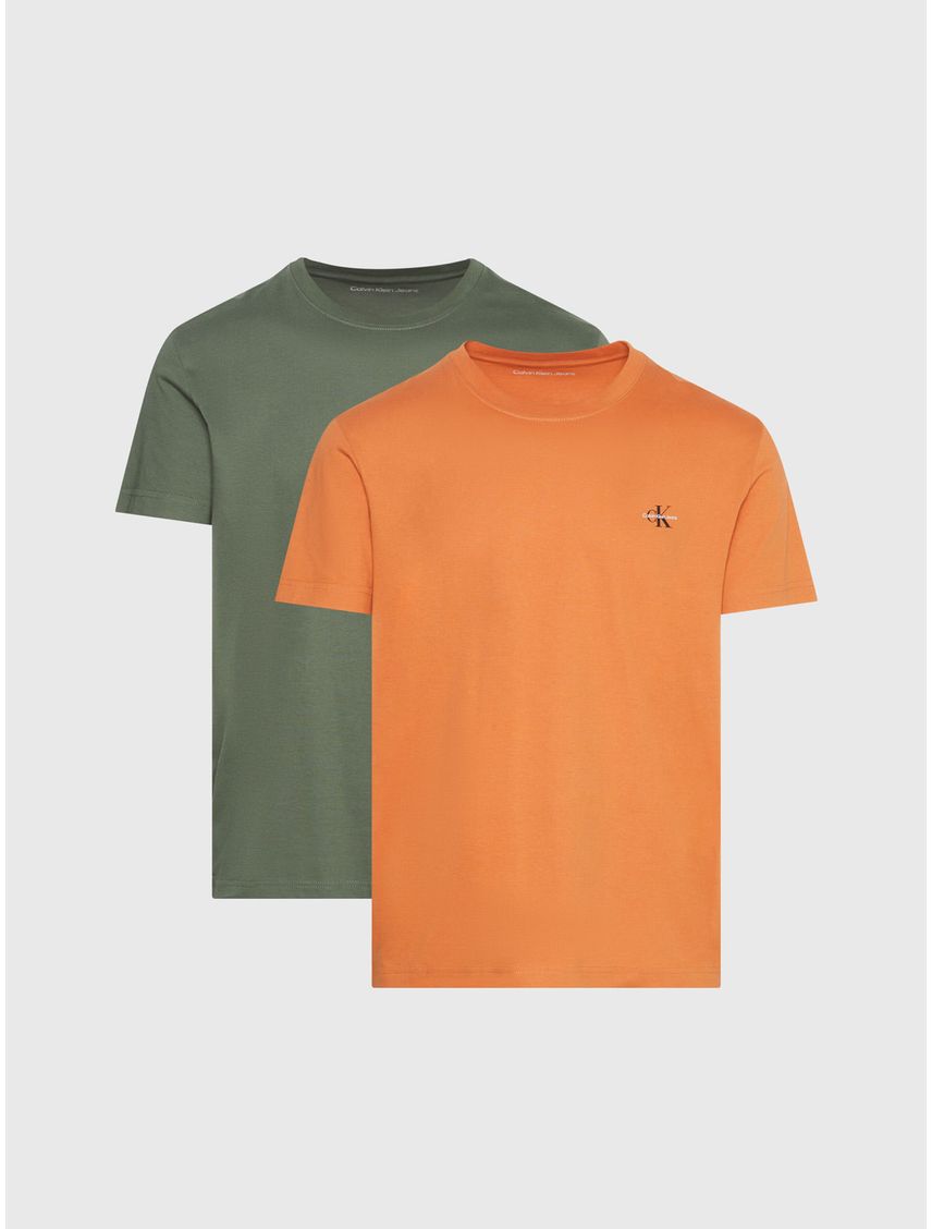 2 Pack De Camisetas En Algodón Orgánico Para Hombre
