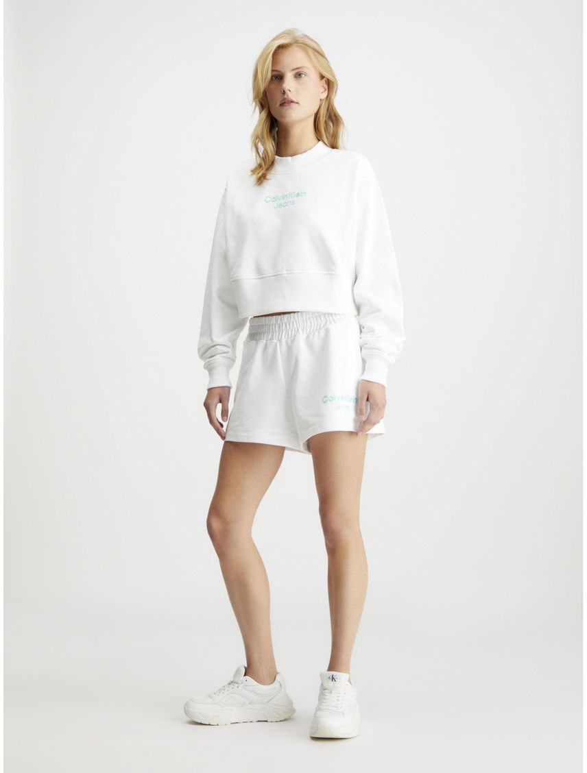 Saco Blanco Oversize En Algodón Orgánico Para Mujer