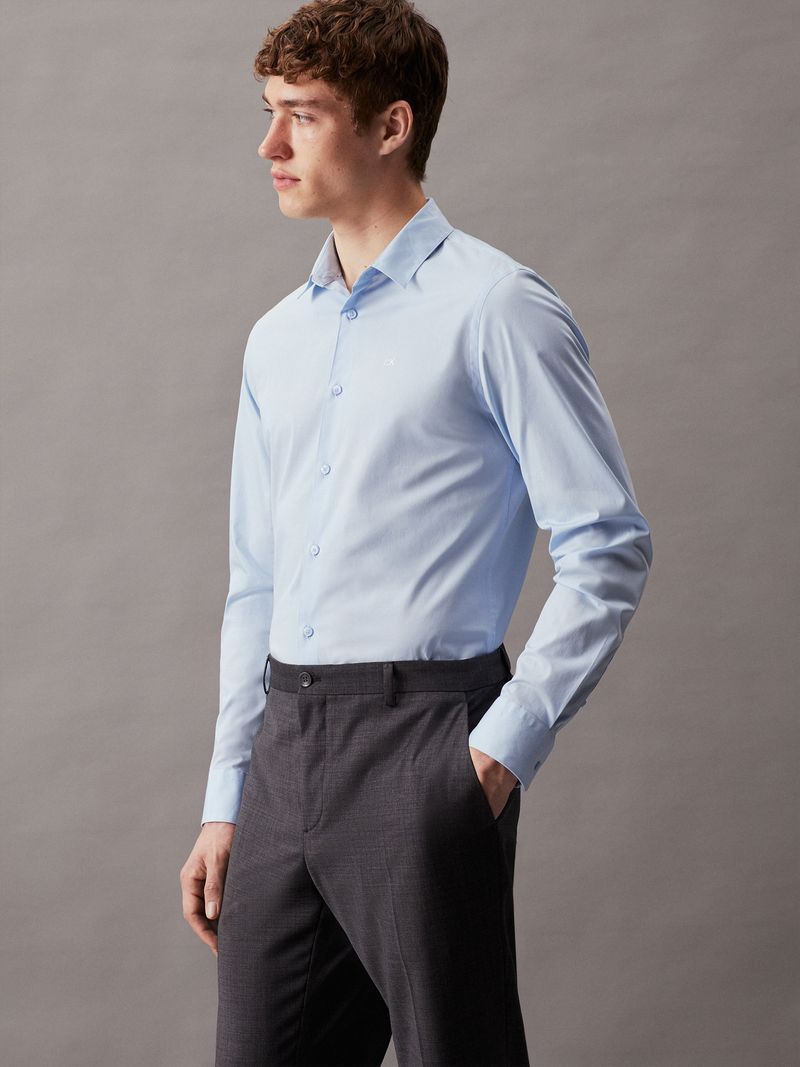 camisa-azul-slim-popelin-elastico