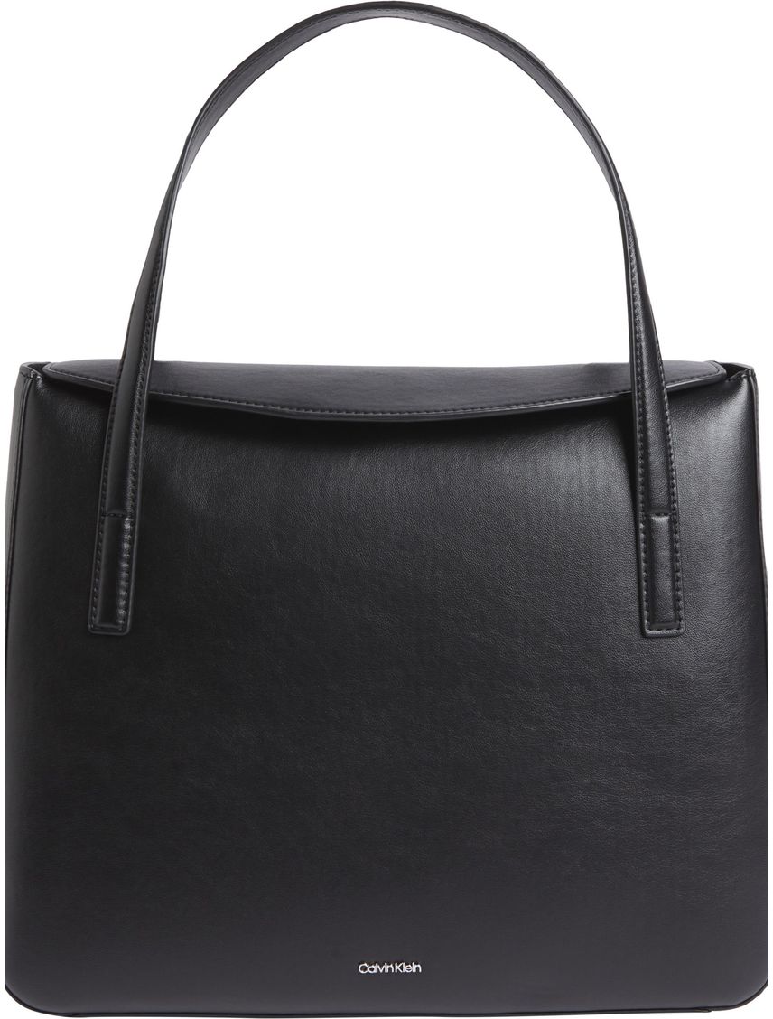 Bolso negro shopper soft sculpt