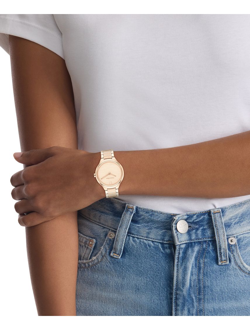 Reloj Dorado Para Mujer Delight