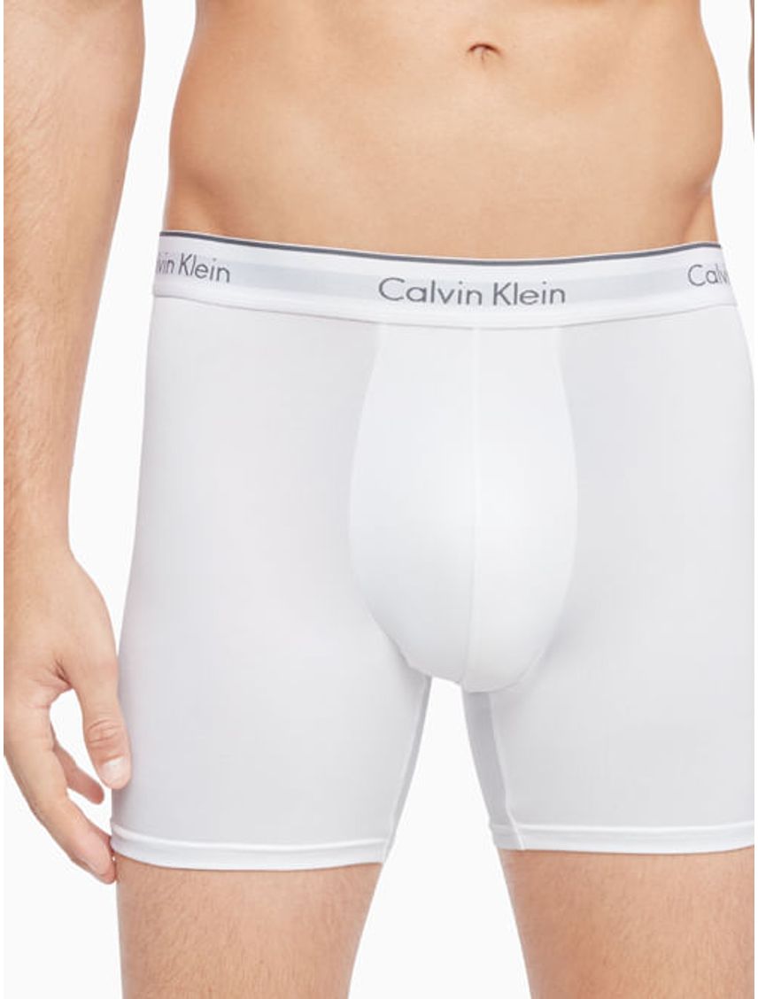 Pack de 3 Boxer Blanco Brief en Microfibra Para Hombre