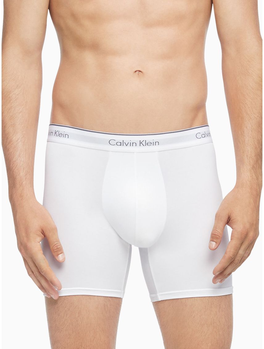 Pack de 3 Boxer Blanco Brief en Microfibra Para Hombre