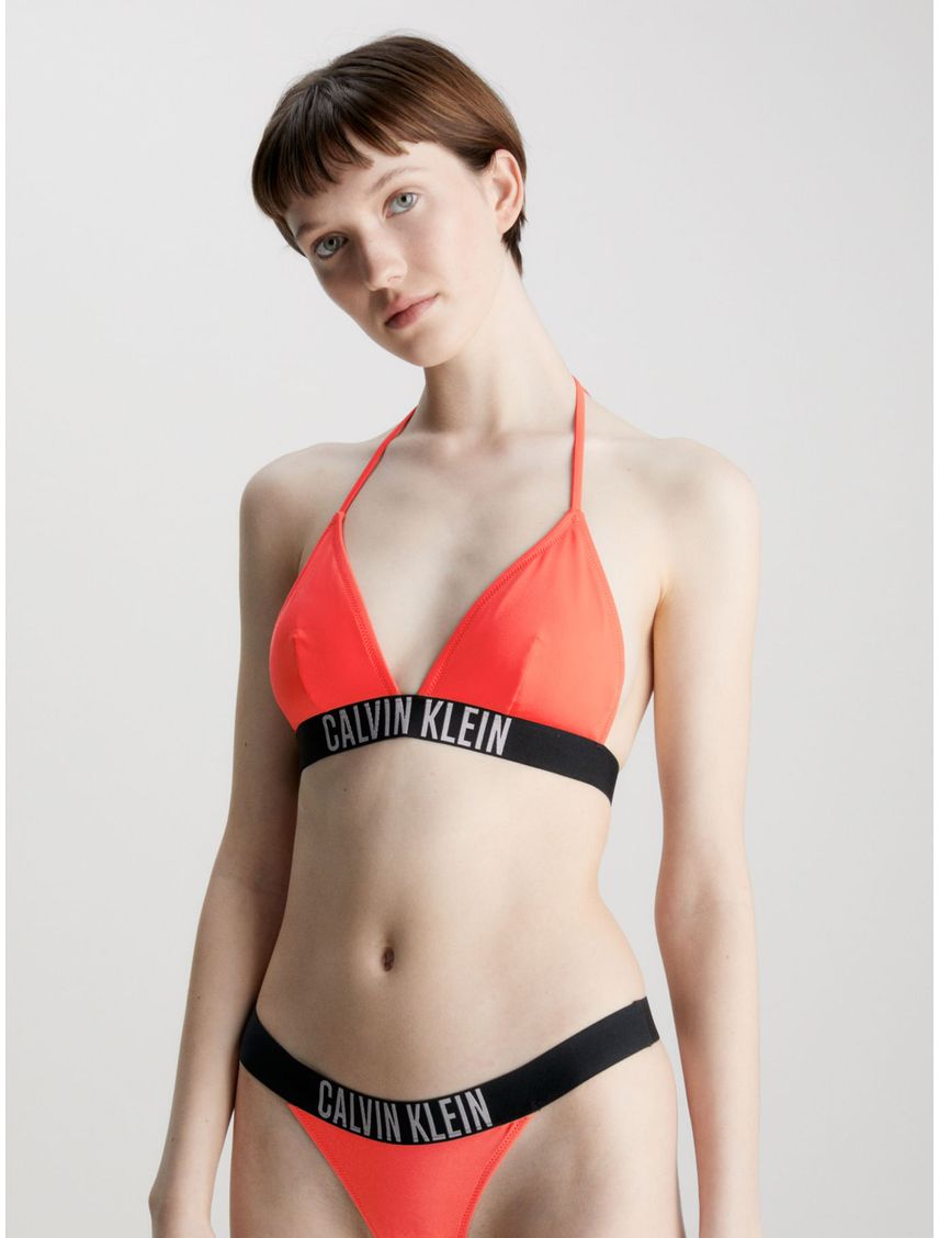 Top Vestido de Baño De Triángulo Rojo - Intense Power