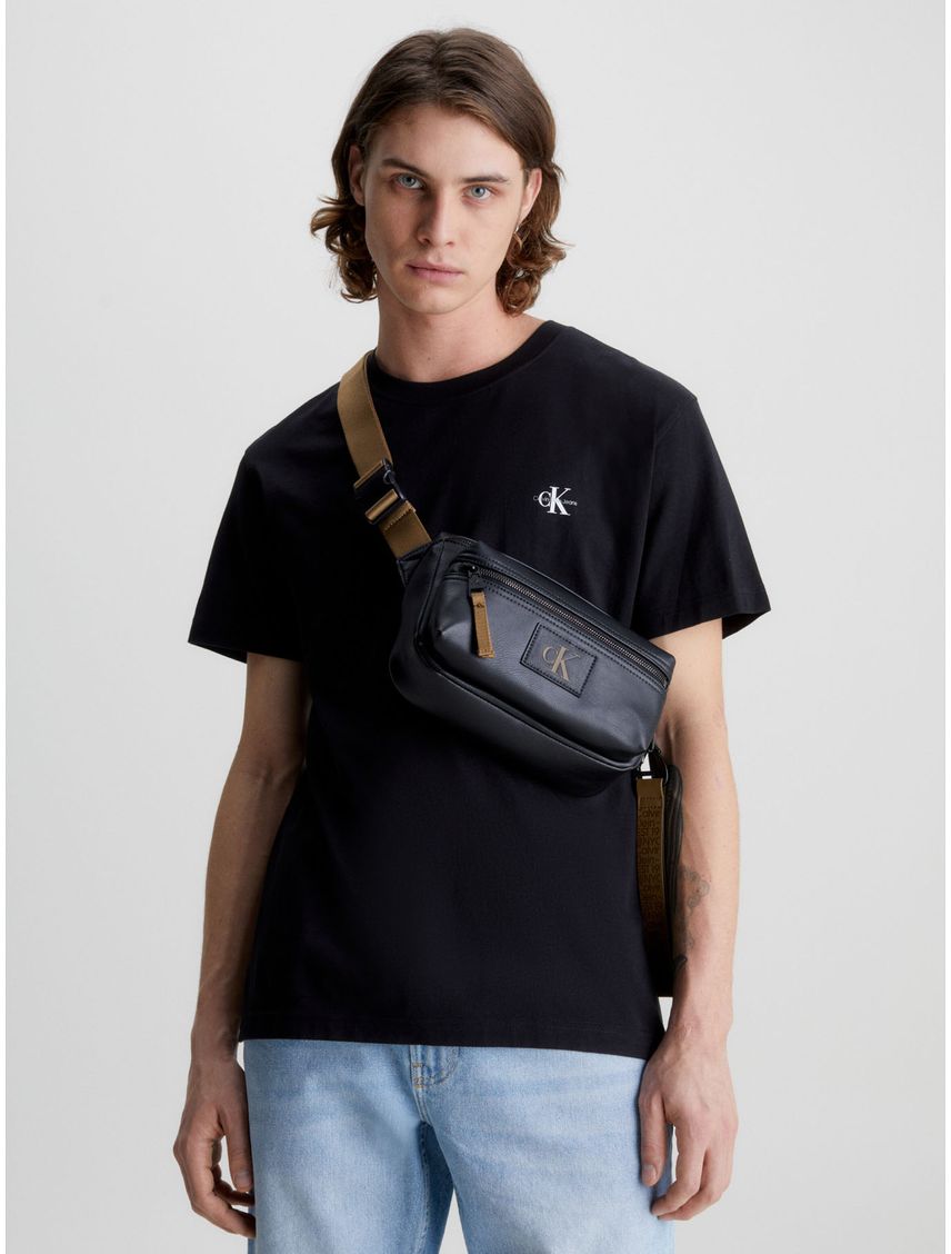 Paquete negro de 2 camisetas de algodón