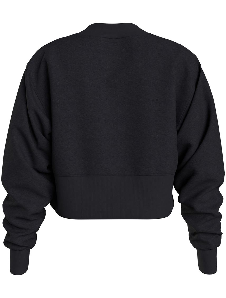 Saco Negro Oversize en algodón orgánico Para Mujer