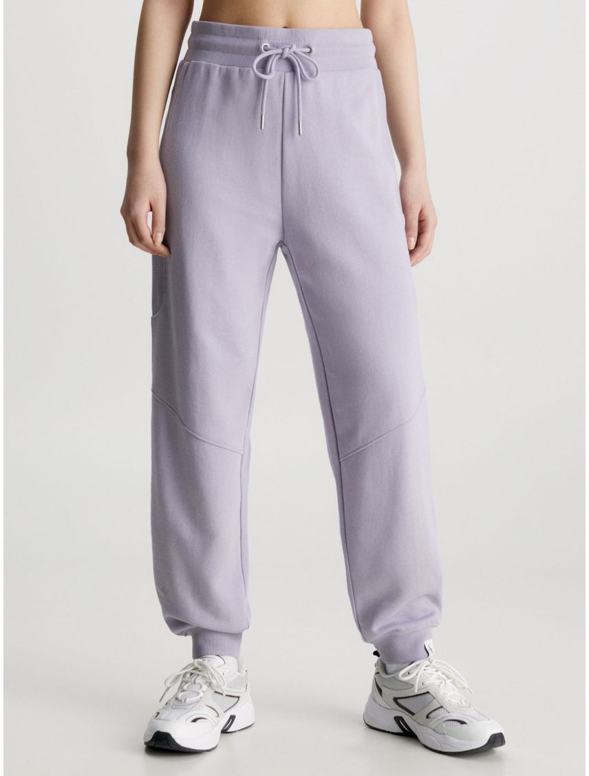 Pantalón Morado De Chándal Algodón Orgánico