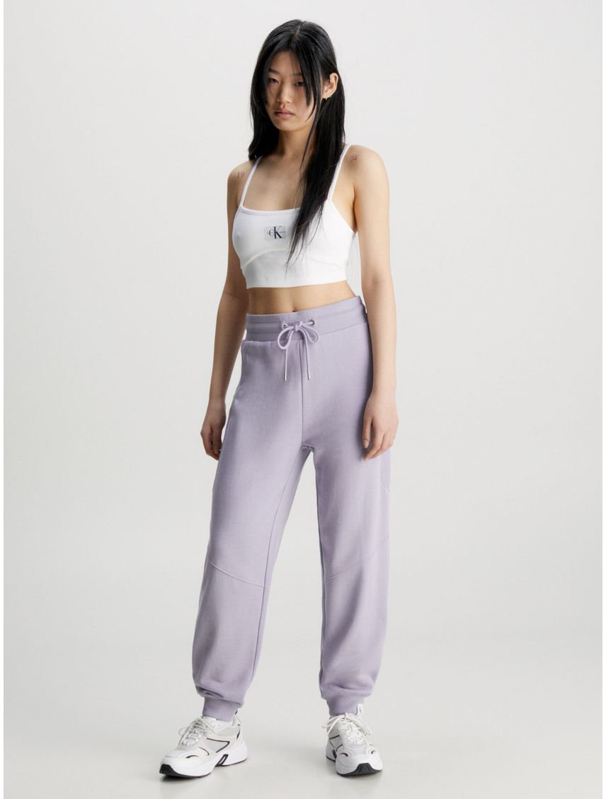 Pantalón Morado De Chándal Algodón Orgánico