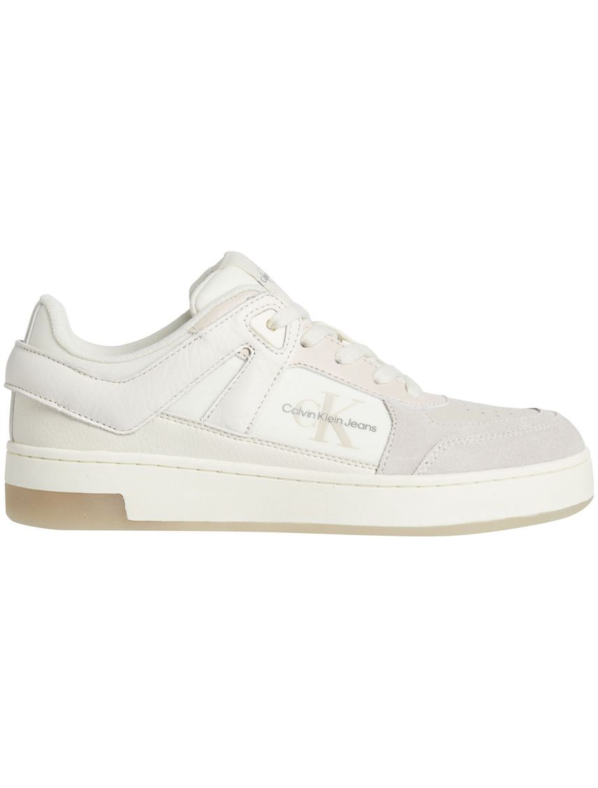 Tenis beige basket cupsole low