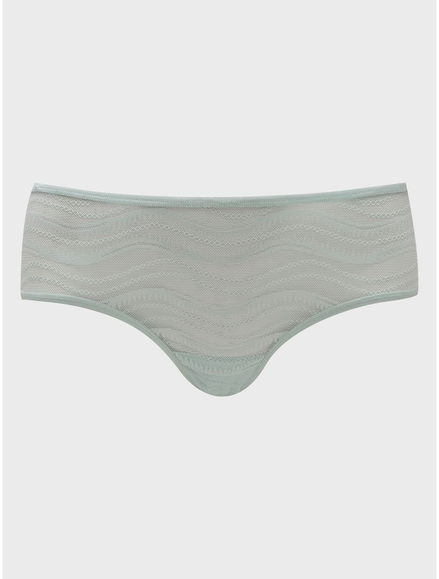 Pantie Verde Tipo Hipster De Encaje