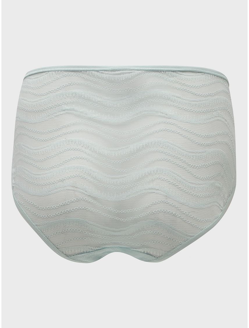 Pantie Verde Tipo Hipster De Encaje