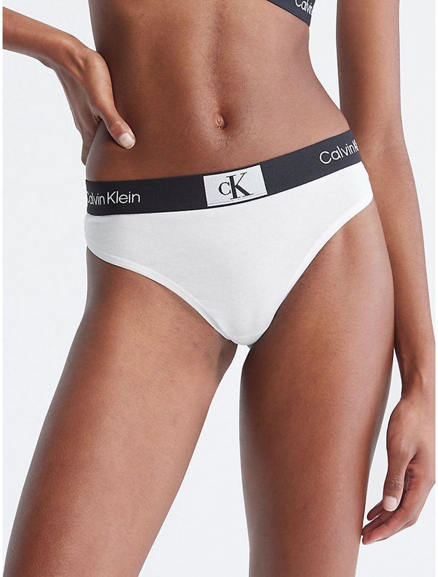 Tangas Moderna Mujer Blanco Calvin Klein