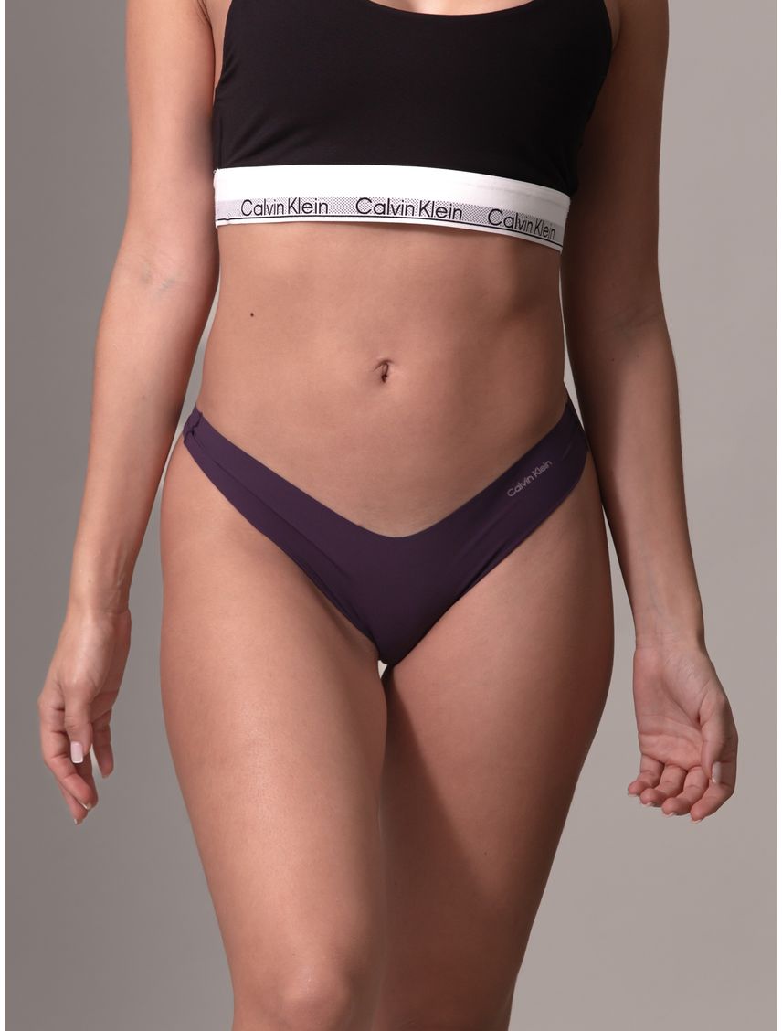 Pantie Tipo Tanga Morada - Invisible Micro